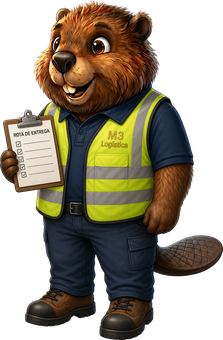 Mascote do Flexor Logística